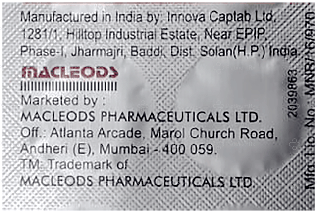 Montemac FX 180/10mg Tablet 15s