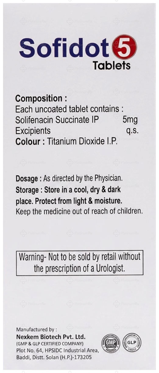 Sofidot 5mg Tablet 10s