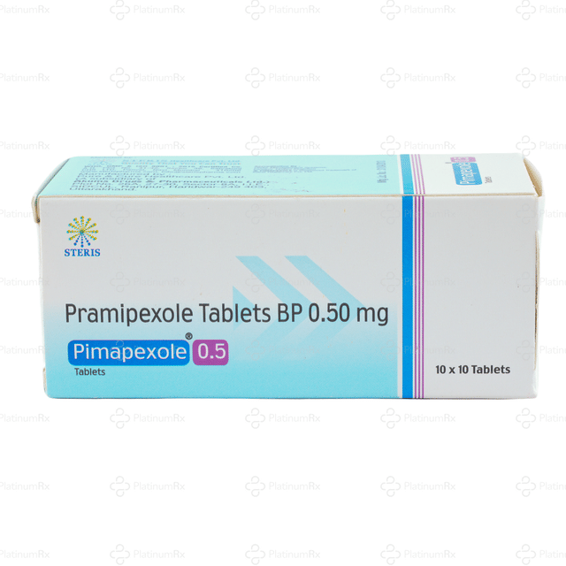 Pimapexole 0.5mg Tablet 10s