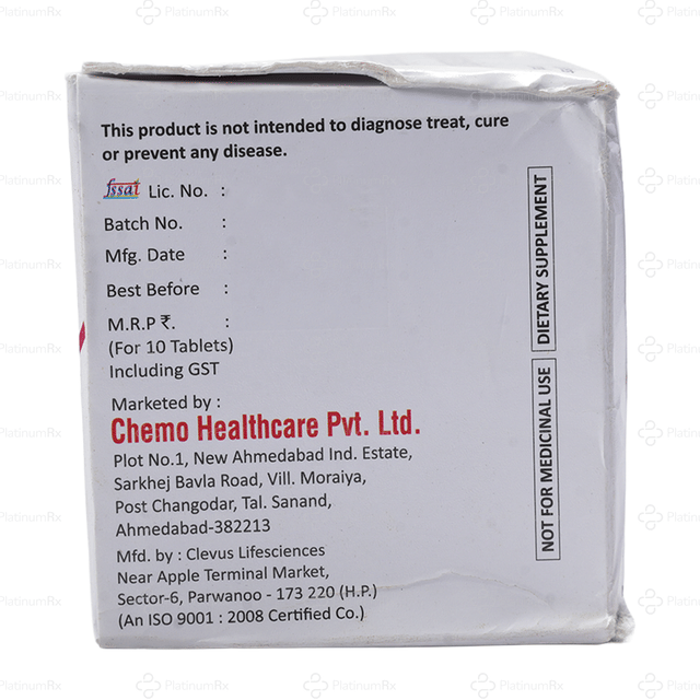 Calidob Plus 100/500mg Tablet 10s