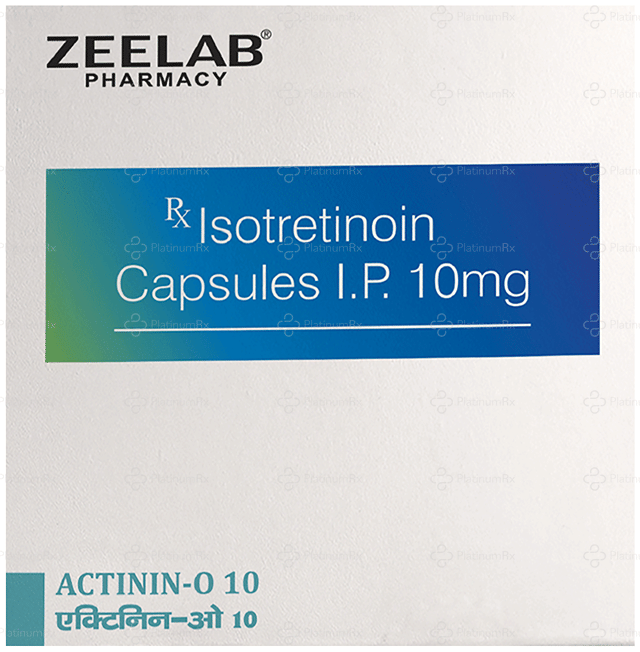 Actinin O 10mg Capsule 10s