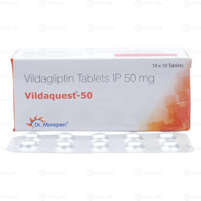 Vildaquest 50mg Tablet 10s