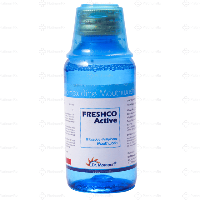 Freshco 0.2% Active Blue Mouth Wash 100ml