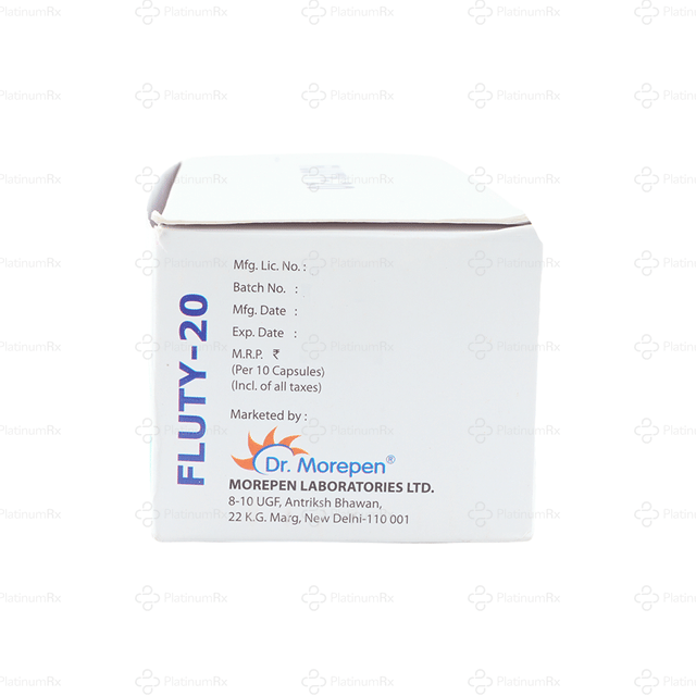 Fluty 20mg Capsule 10s