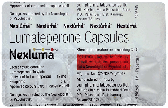 Nexluma 42mg Capsule 10s