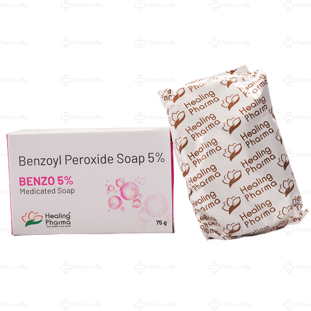Benzo 5% Soap 75gm