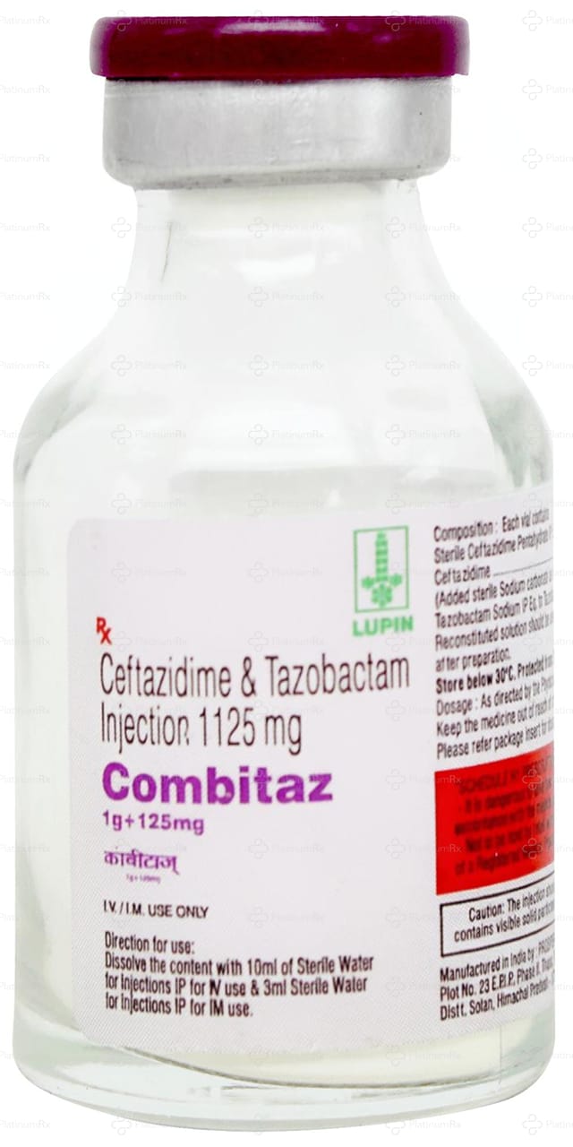 Combitaz 1000/125mg Injection 1s