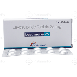 Lesumore 25mg Tablet 10s