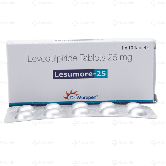Lesumore 25mg Tablet 10s