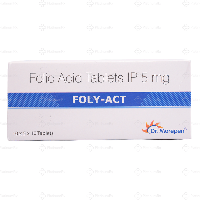 Foly Act 5mg Tablet 10s