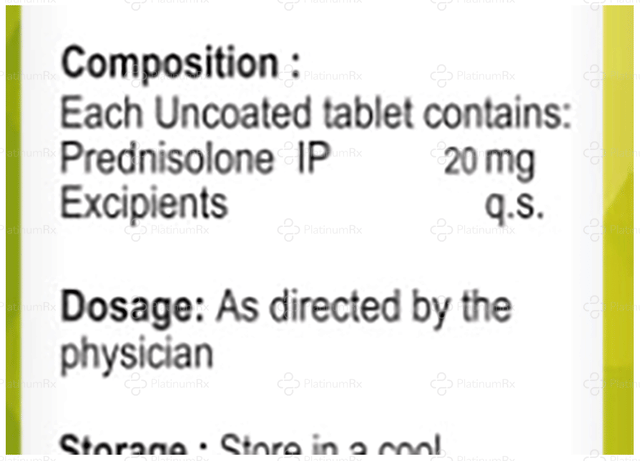 Predniheal 20mg Tablet 10s