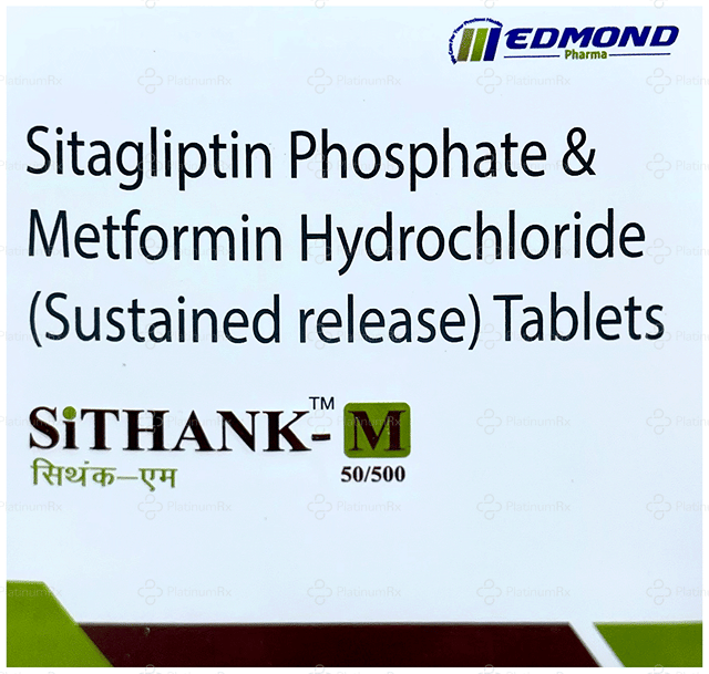 Sithank M 500/50mg Tablet SR 15s