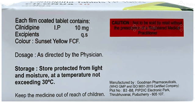 Cilonux 10mg Tablet 10s