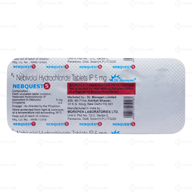 Nebquest 5mg Tablet 10s