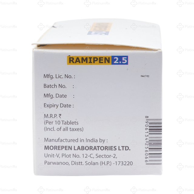 Ramipen 2.5mg Tablet 10s