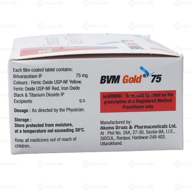 BVM Gold 75mg Tablet 14s