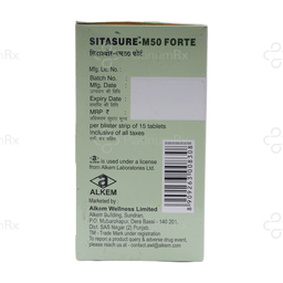 Sitasure M 50/1000mg Forte Tablets 15s