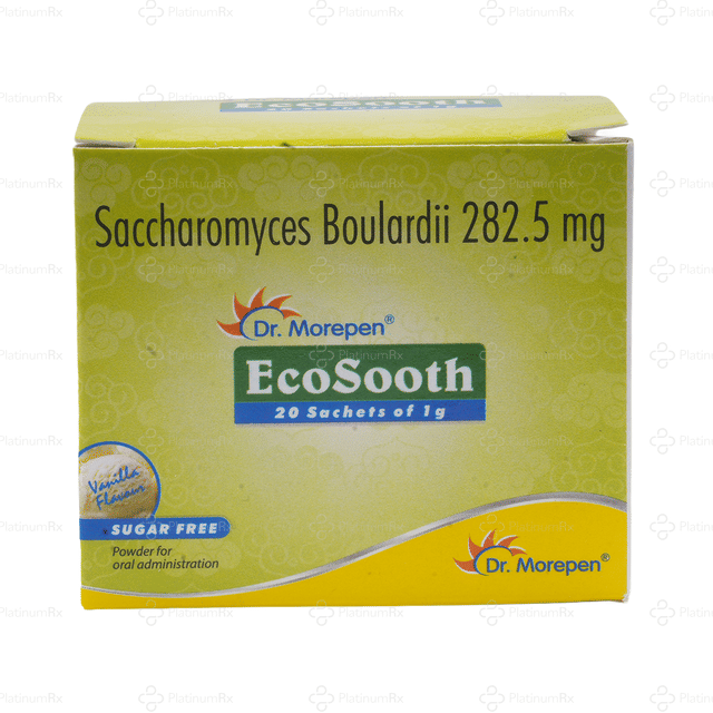 Ecosooth Vanilla Flavour Sugar Free Powder Sachet 1gm