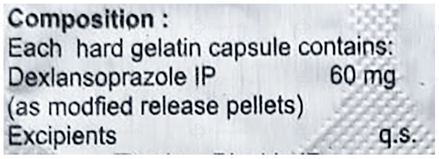 D Dex 60mg Capsule MR 10s