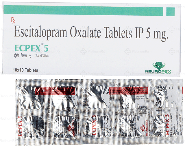 Ecpex 5mg Tablet 10s