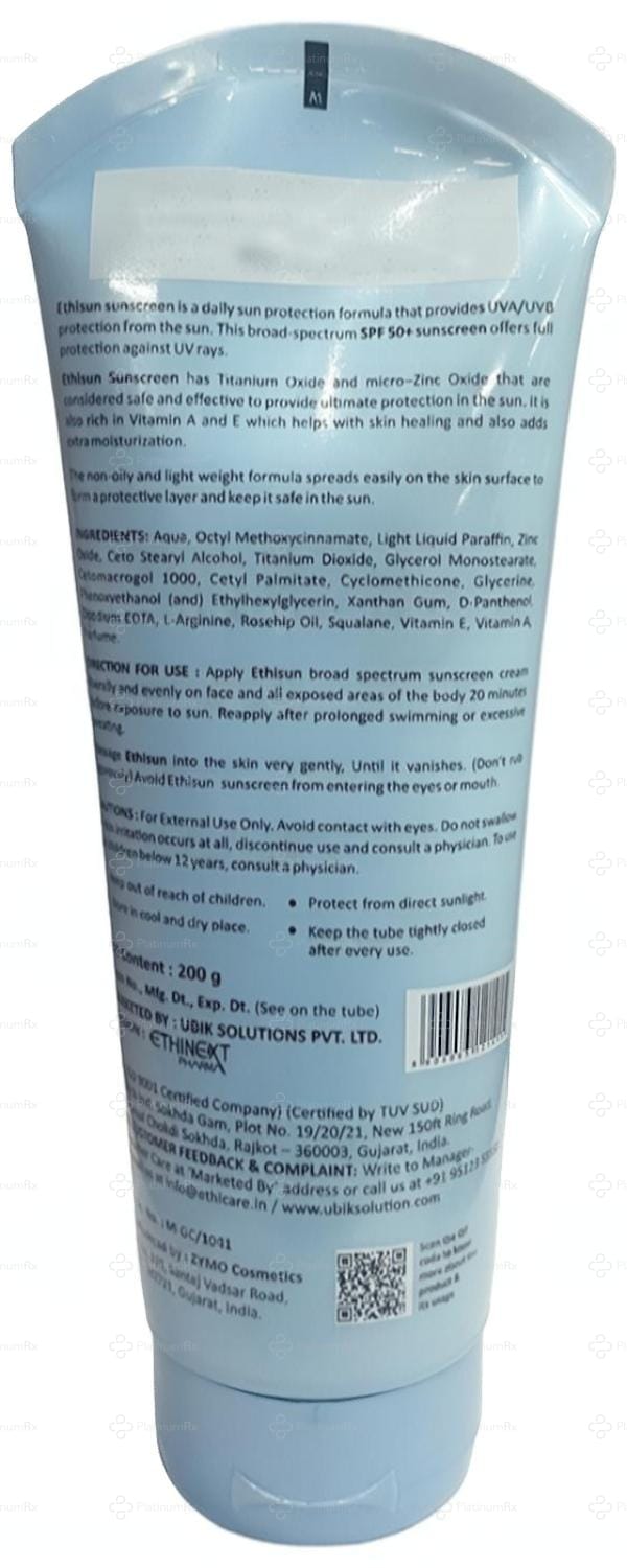Ethisun Sunscreen SPF 50+ 200gm