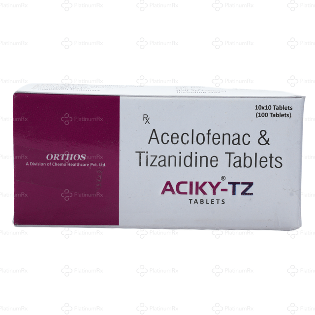 Aciky TZ 100/2mg Tablet 10s