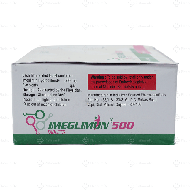 Imeglimon 500mg Tablet 10s