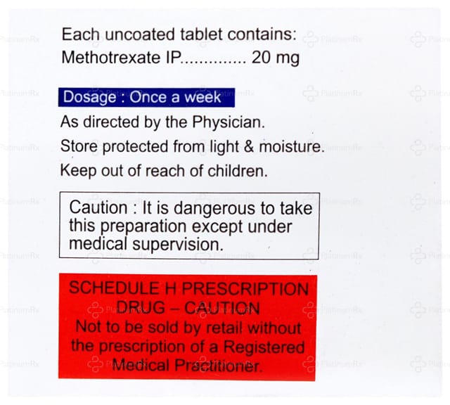 Folitrax 20mg Tablet 5s