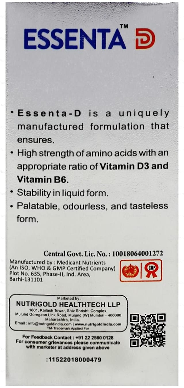 Essenta D Drop 30ml