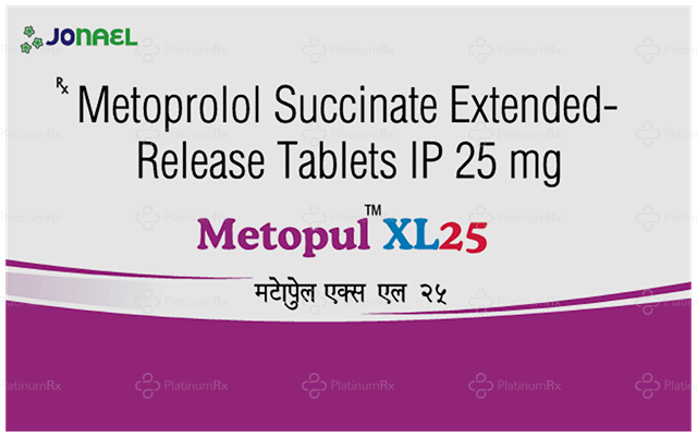 Metopul XL 23.75mg Tablet ER 15s