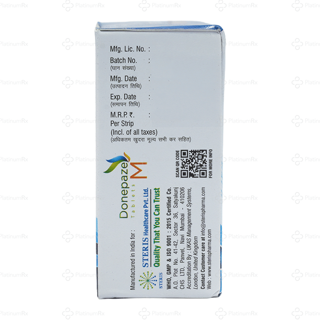 Donepaze M 5/5mg Tablet 10s
