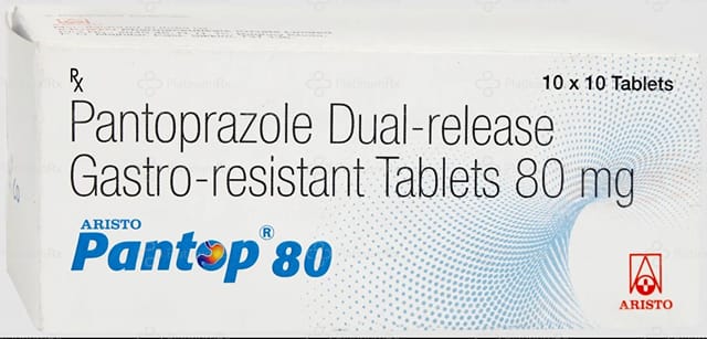 Pantop 80mg Tablet 10s