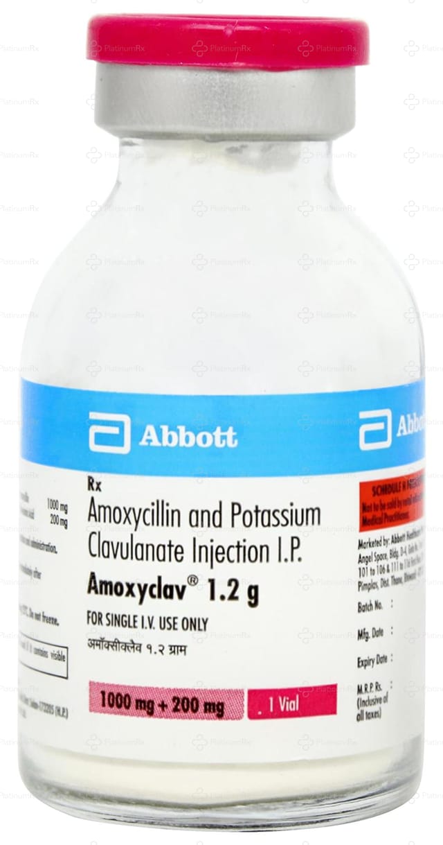 Amoxyclav 1.2gm (WFI) Injection 10ml