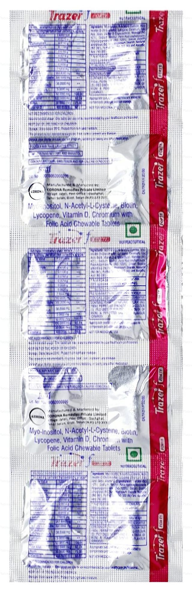Trazer F Forte Tablet 10s