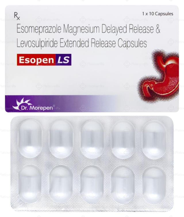 Esopen LS 75/40mg Capsule ER 10s
