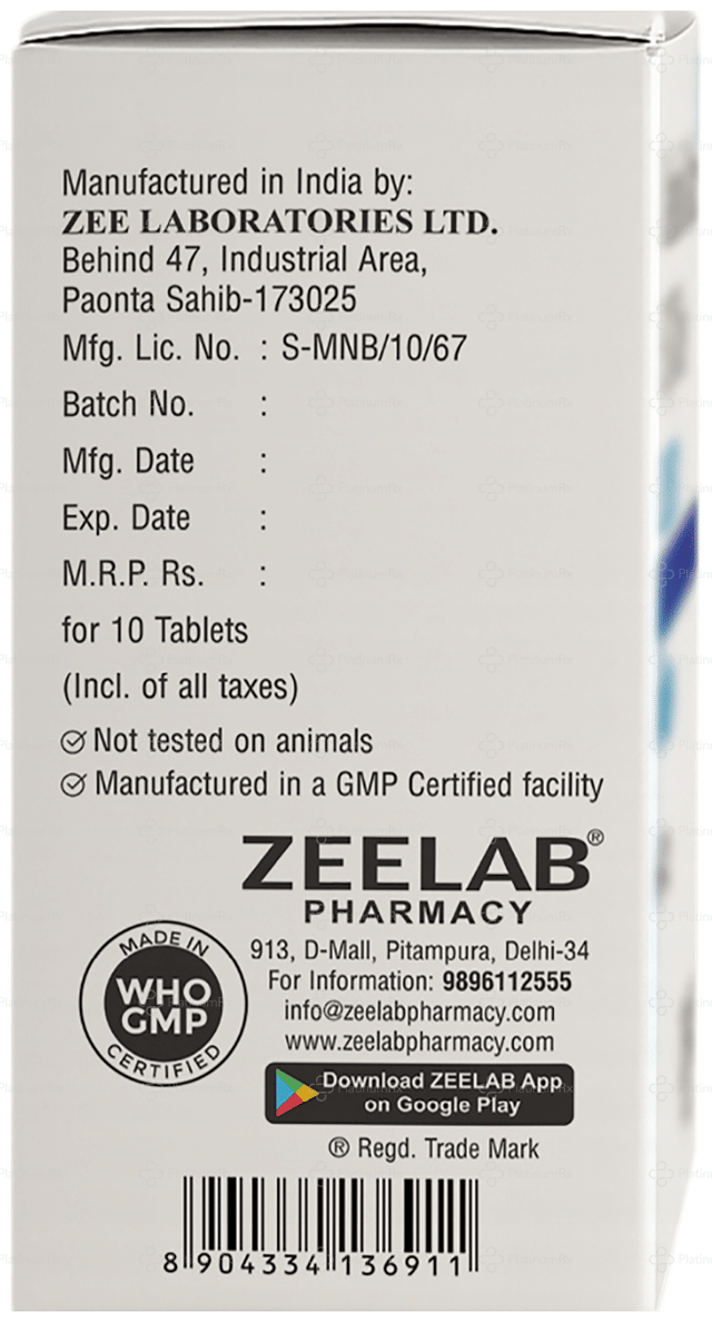 Glibentel M 5/500mg Tablet SR 10s