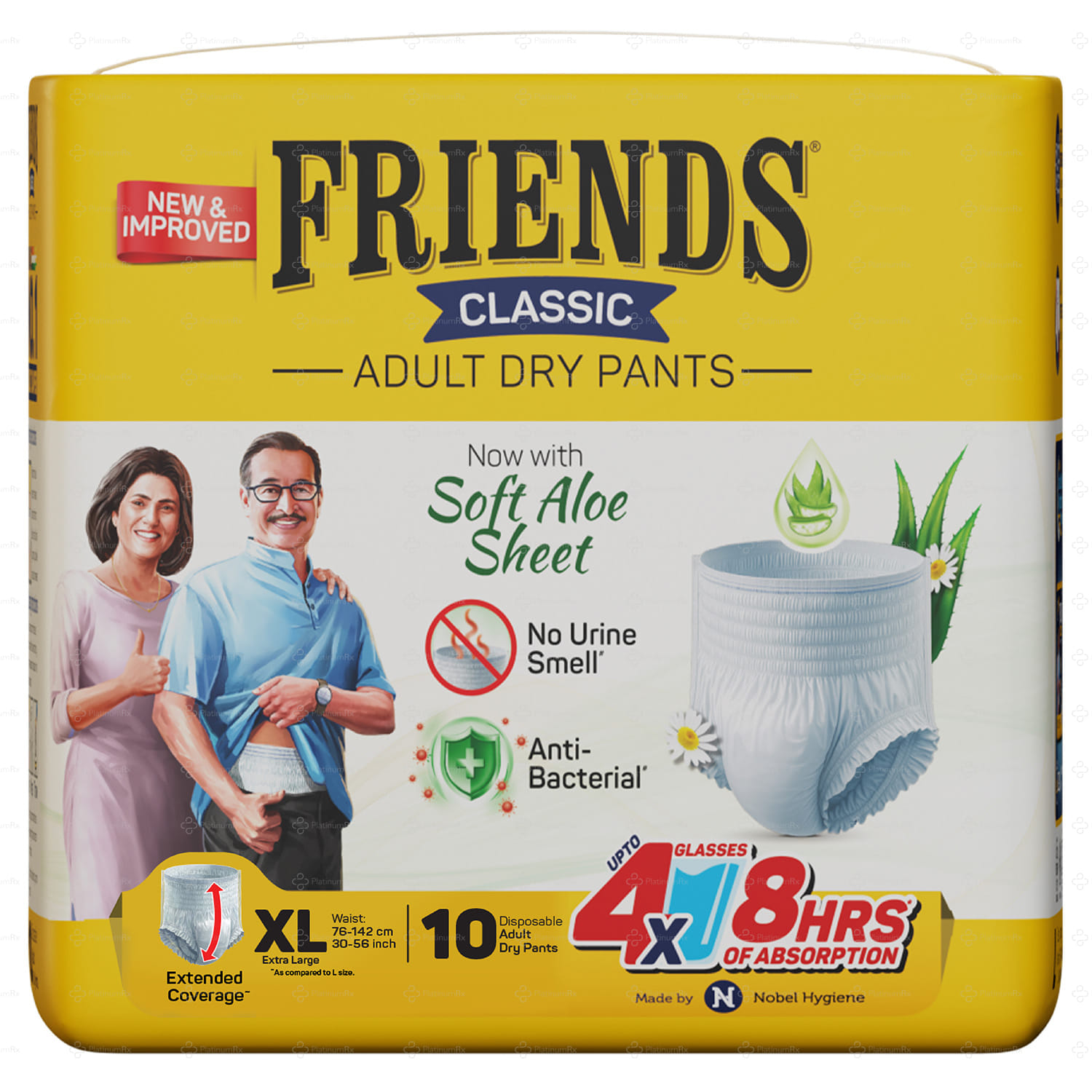 Friends Classic Adult Dry Pants Xl Diaper 10s