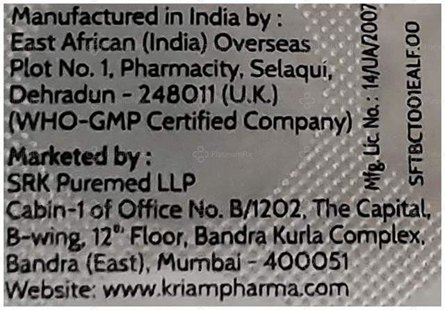 Kriam Pharma Tablet 10s