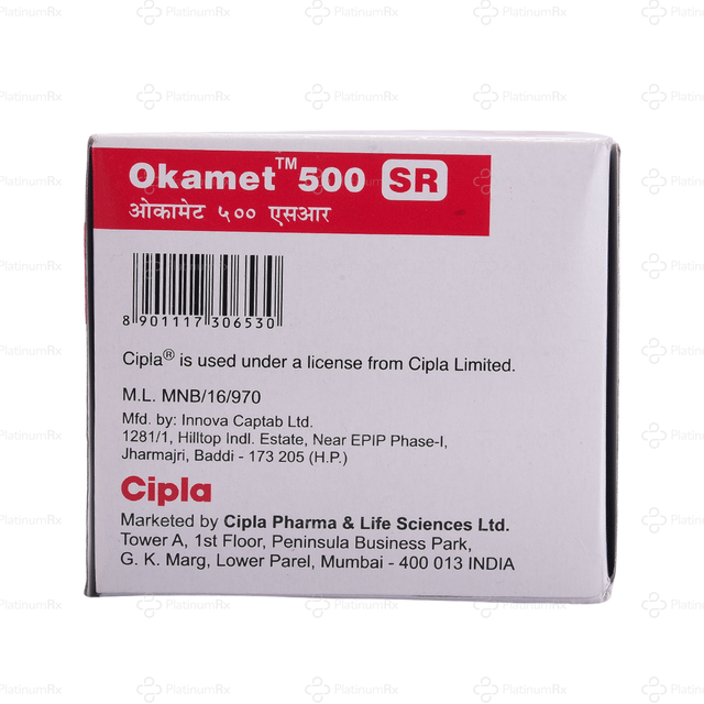 Okamet 500mg Tablet SR 15s
