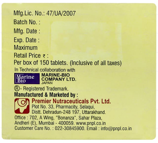 Coral Calcium Tablet 15s