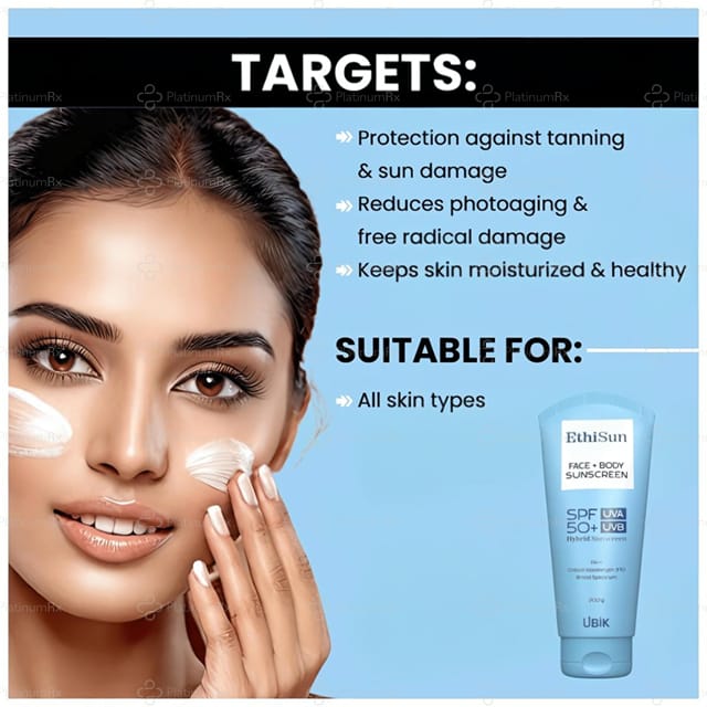 Ethisun Sunscreen SPF 50+ 200gm