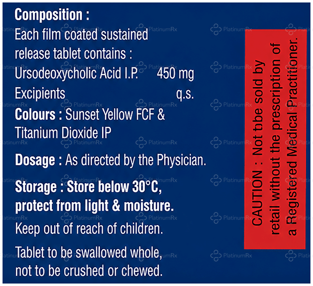 Ursophil 450mg Tablet SR 10s