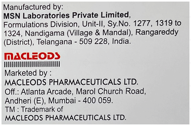 Macgolix 200mg Tablet 10s