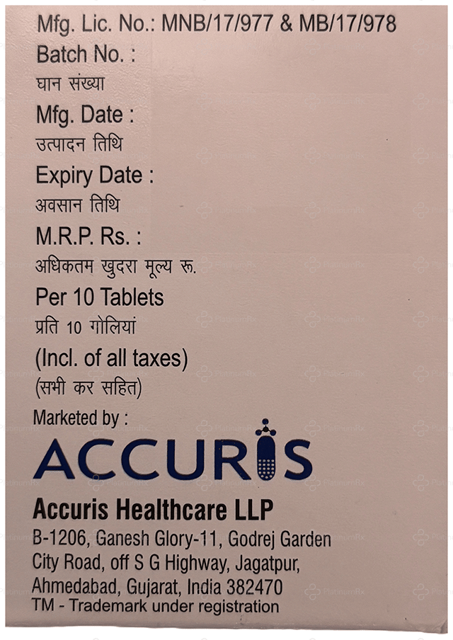 RelaCoxib P 60/325mg Tablet 10s
