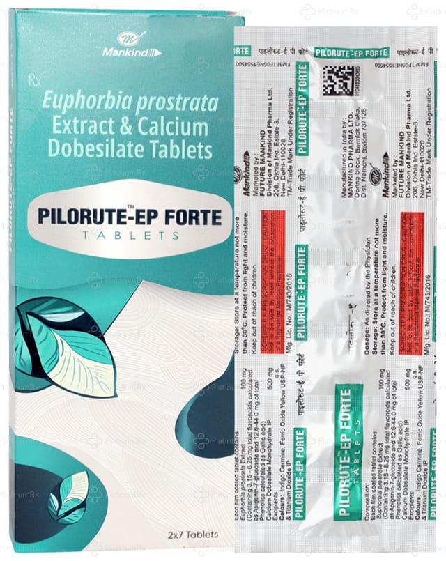 Pilorute Ep Forte Tablet 7s