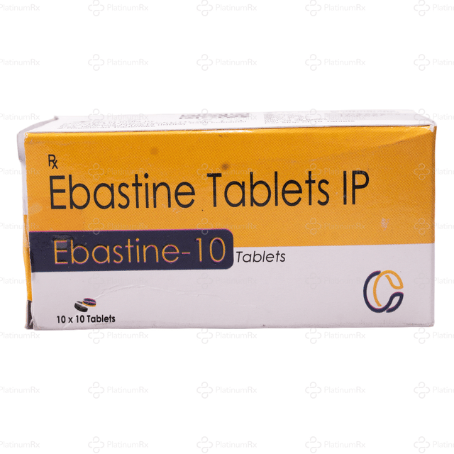 Ebastine 10mg Tablet 10s