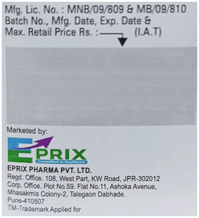 Metclear XL 47.5mg Tablet ER 10s