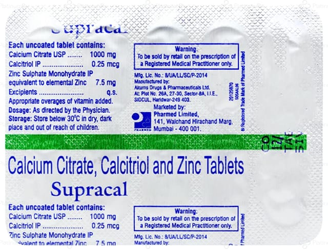 Supracal OS Capsule 10s