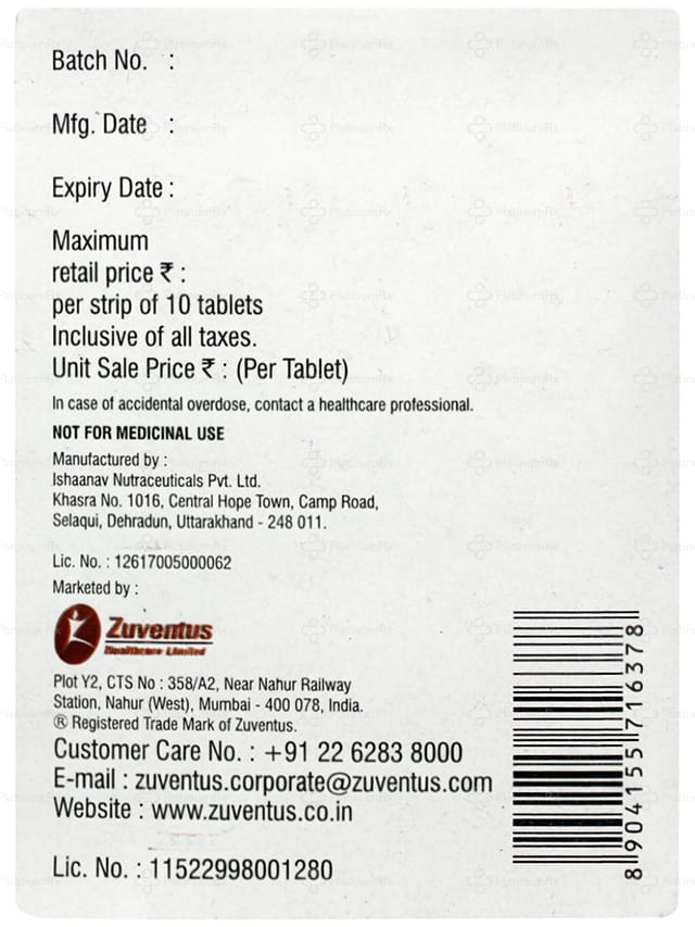 Vitanova D3 MG Tablet 10s