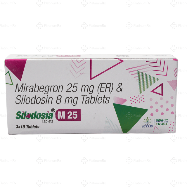 Silodosia M 25/8mg Tablet 10s